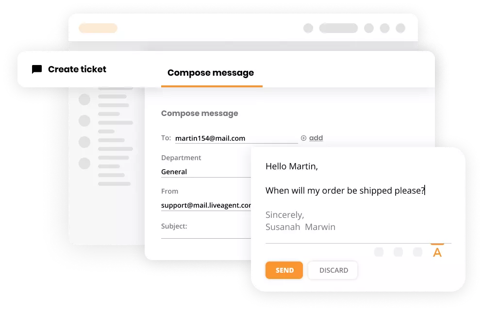 处理每个渠道的通用收件箱