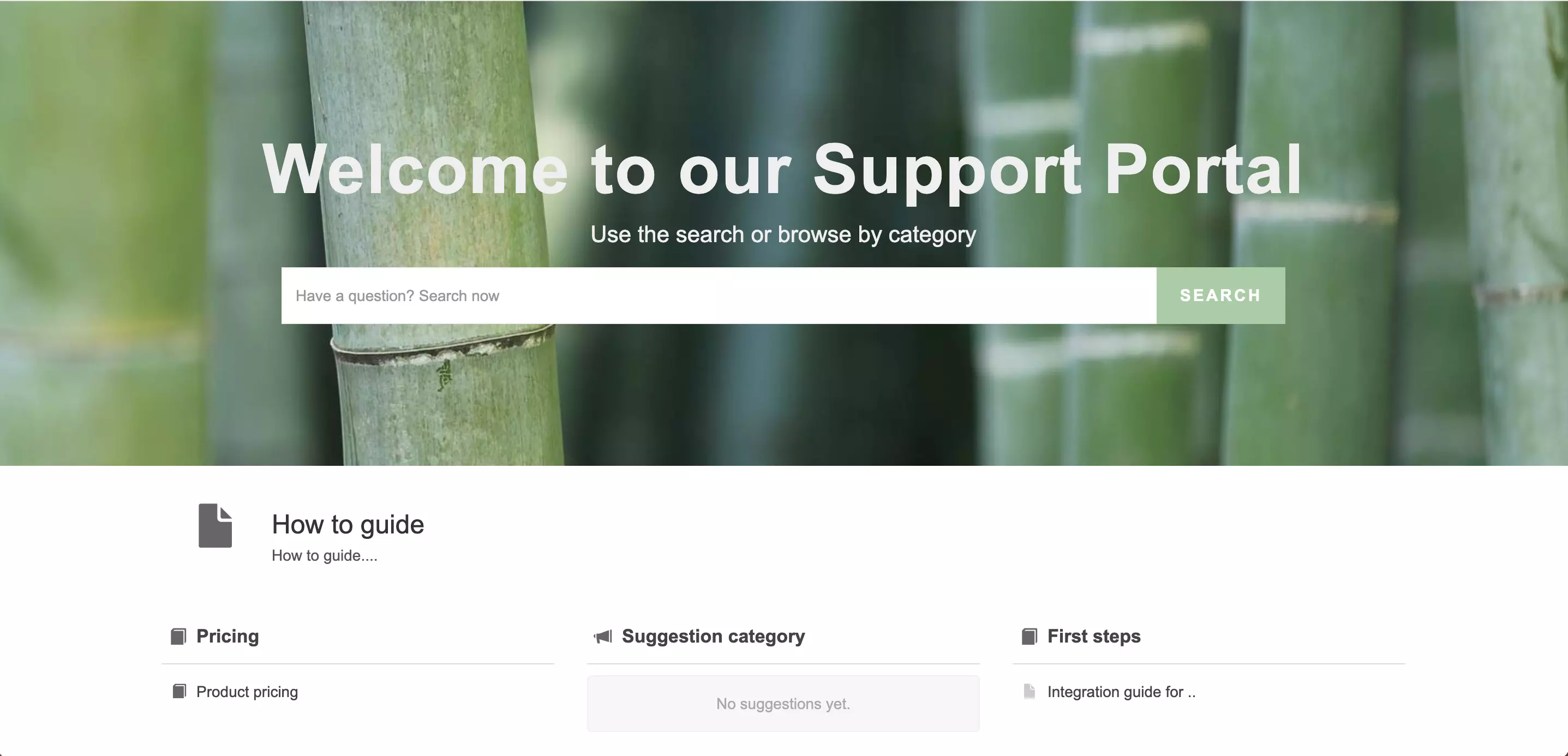 Free knowledge base software theme in LiveAgent