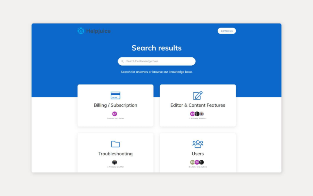 HelpJuice知识库系统的使用中