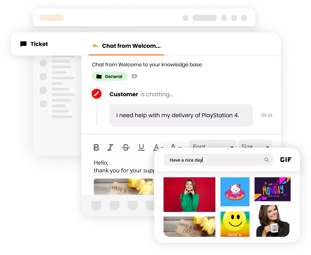 用于高效客户服务的功能和集成