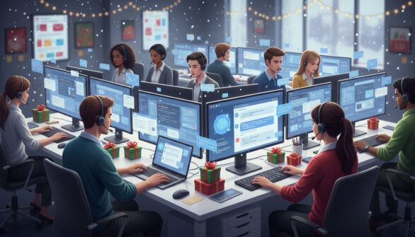 如何应对12月假期支持激增:电商的智能策略