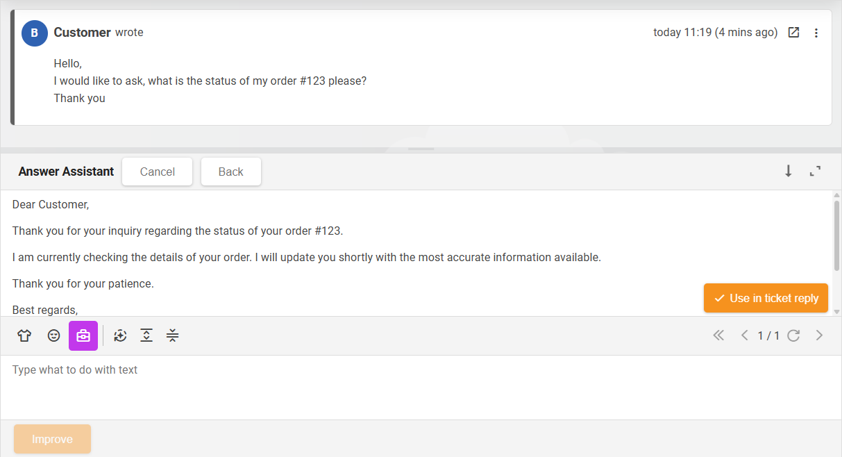 AI Draft Composer communication creation overview