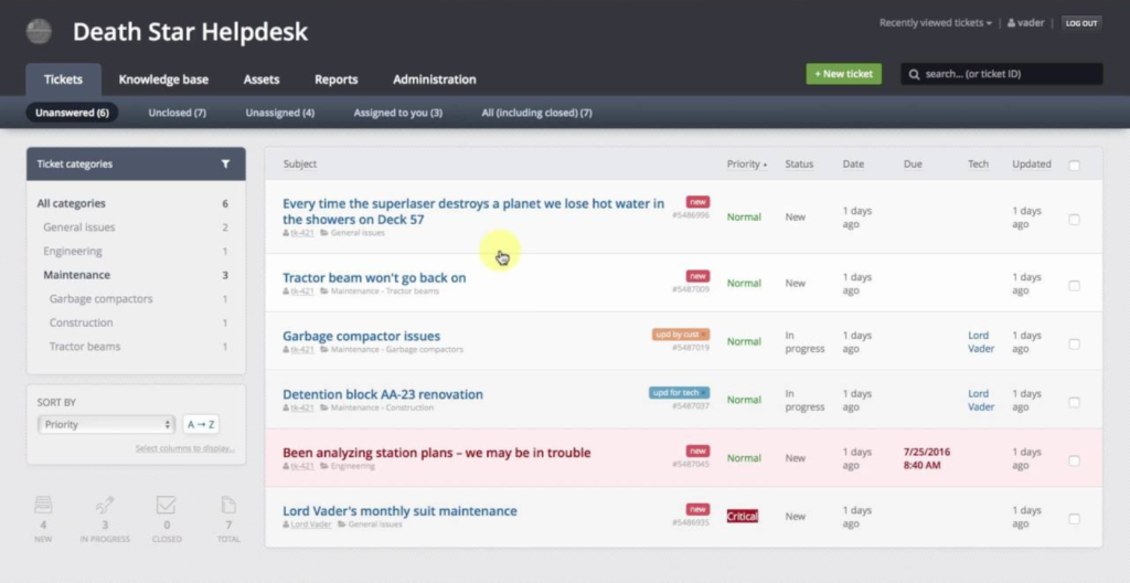 Jitbit帮助台票务系统