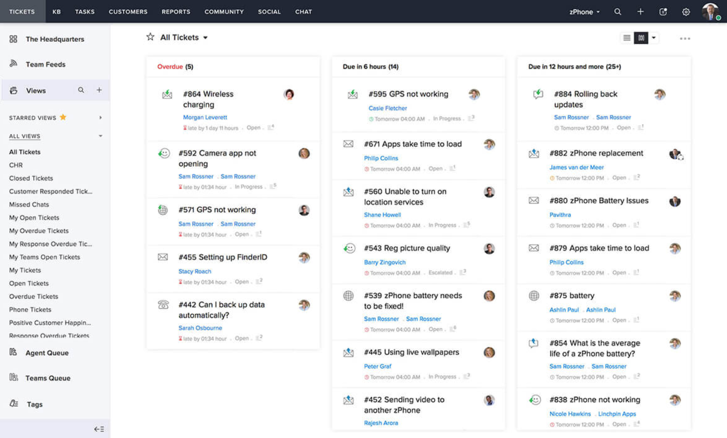 Zoho Desk票务系统