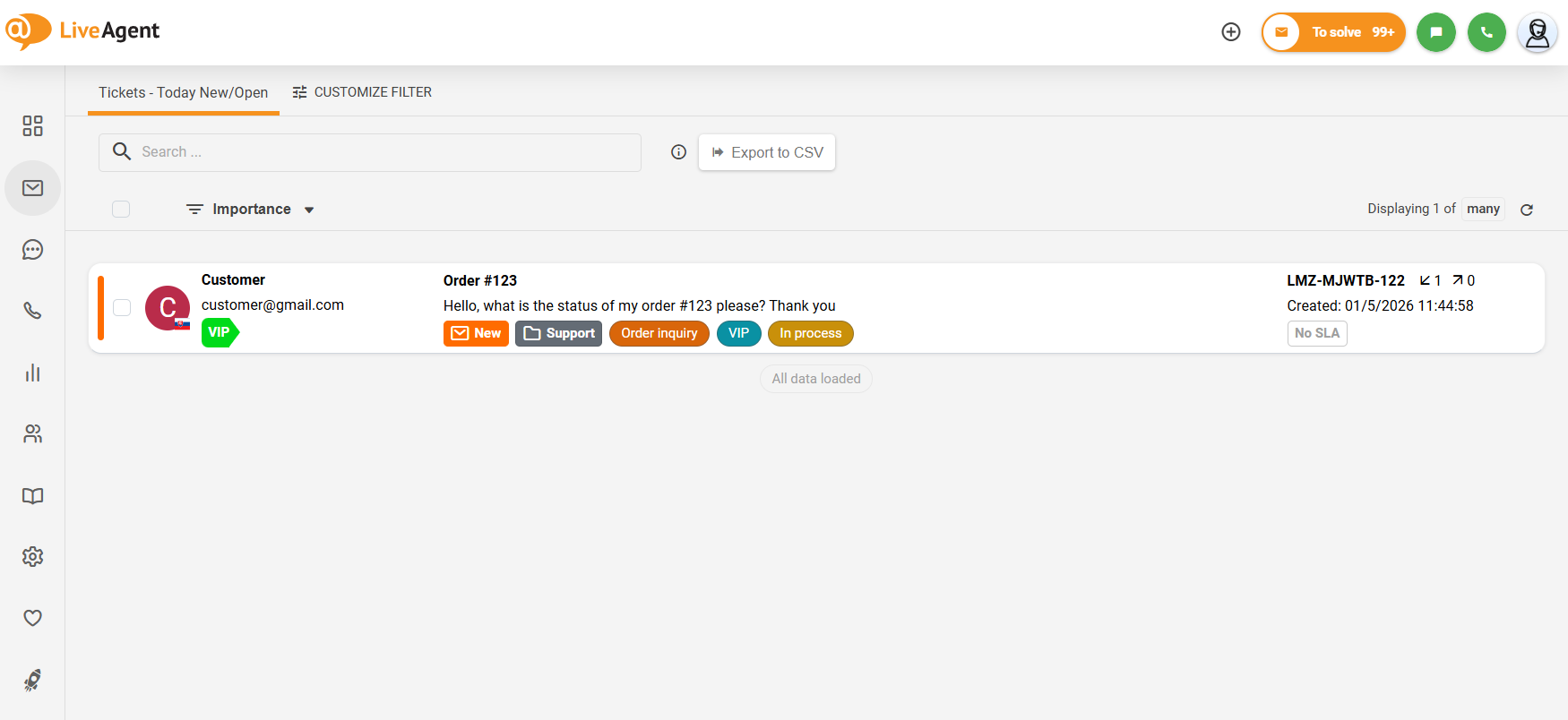 折叠左侧子菜单的选项