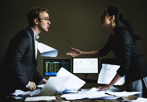 Conflict management styles diagram