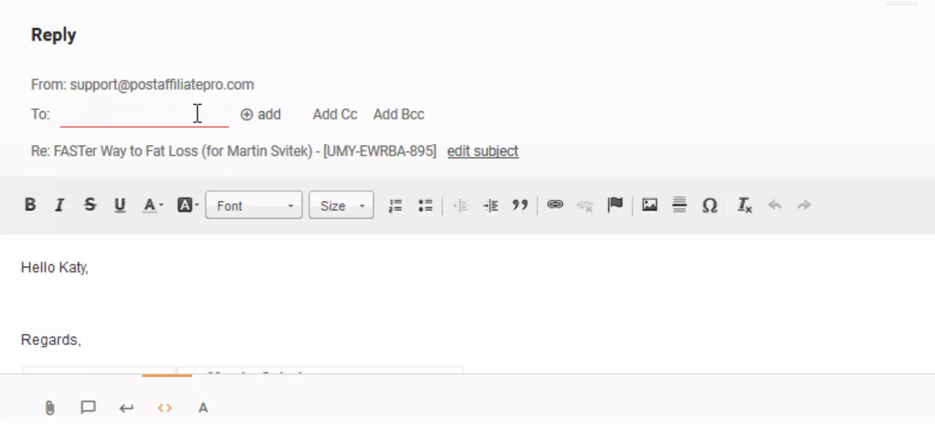 由于工单中的错误而删除的工单收件人
