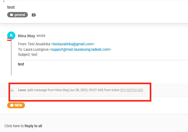 LiveAgent 应用中分割工单未应用 SLA