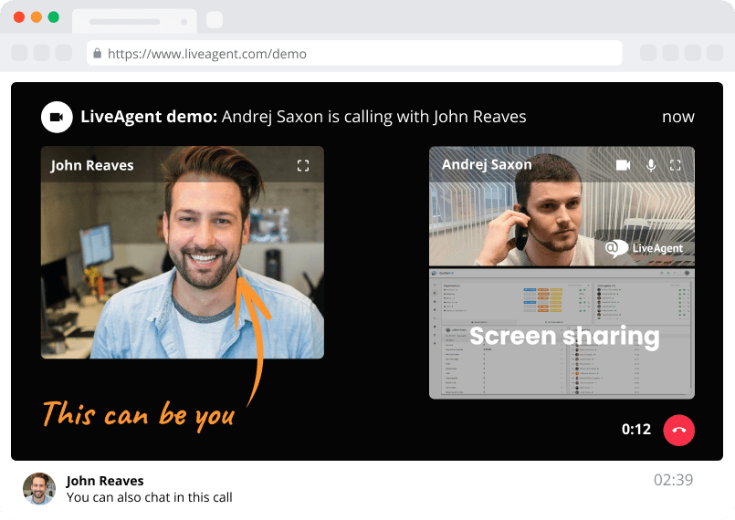 Schedule a demo mockup