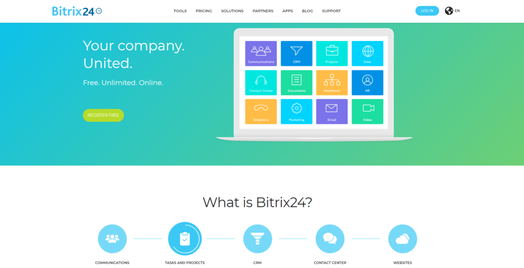 Bitrix24主页