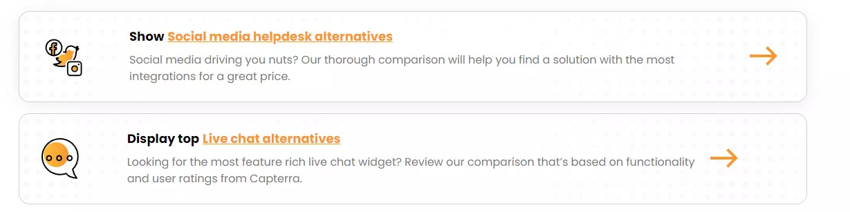 LiveAgent替代方案：号召性用语按钮