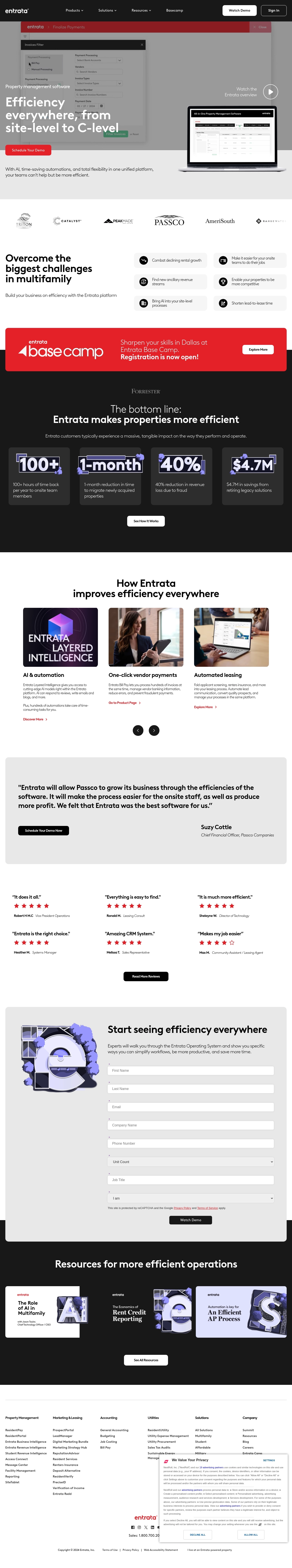 Entrata 帮助台联系方式