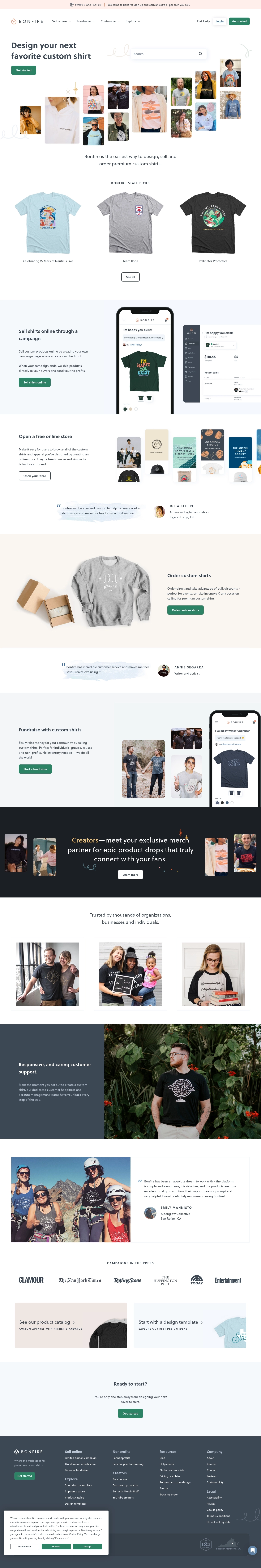 Bonfire 帮助台联系方式