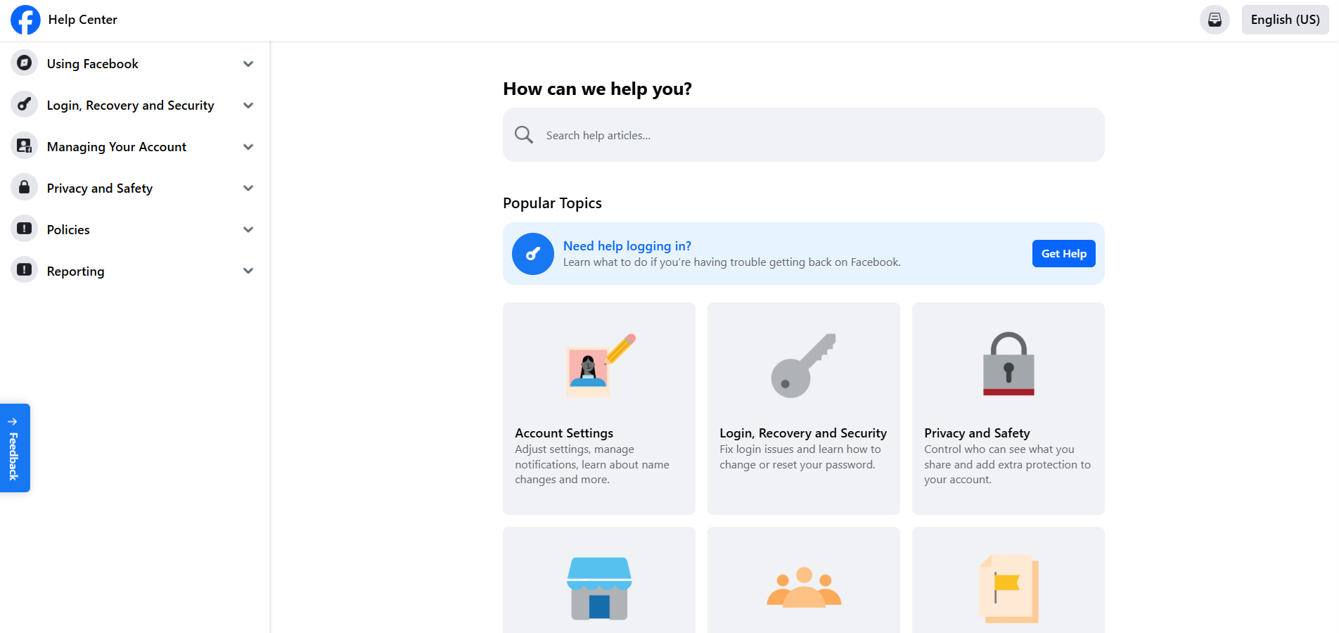 Facebook帮助台联系方式