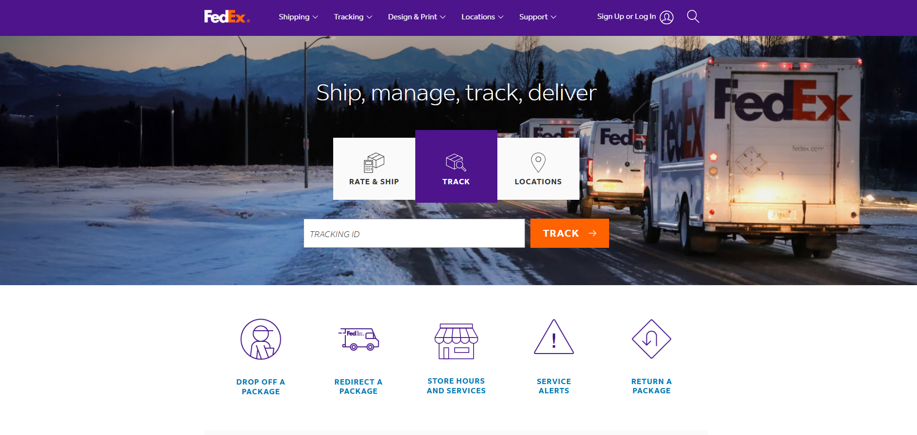 FedEx帮助台联系方式