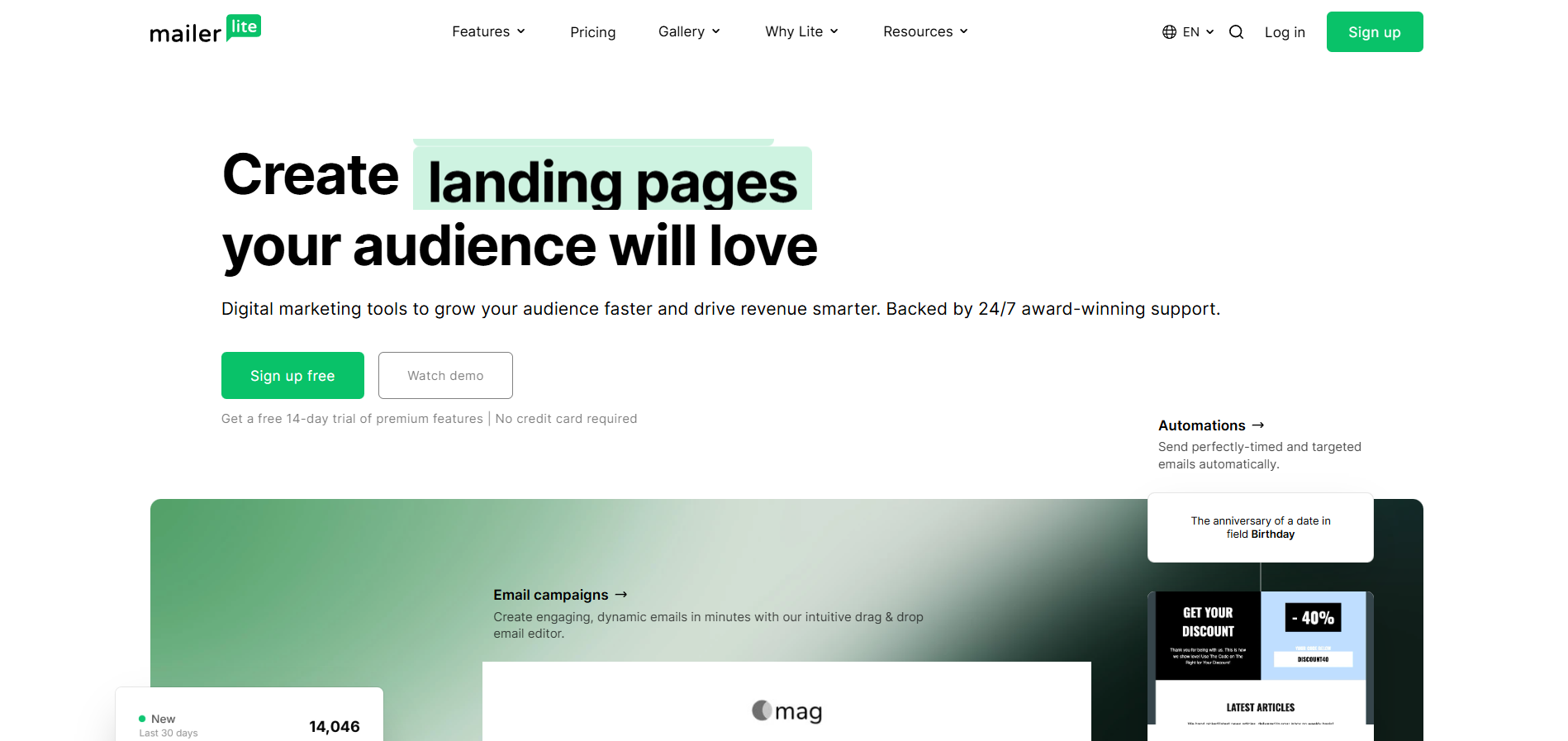 MailerLite帮助台联系方式