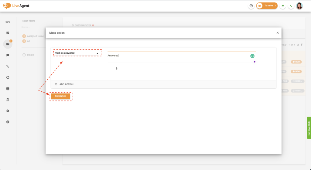从列表中选择批量操作