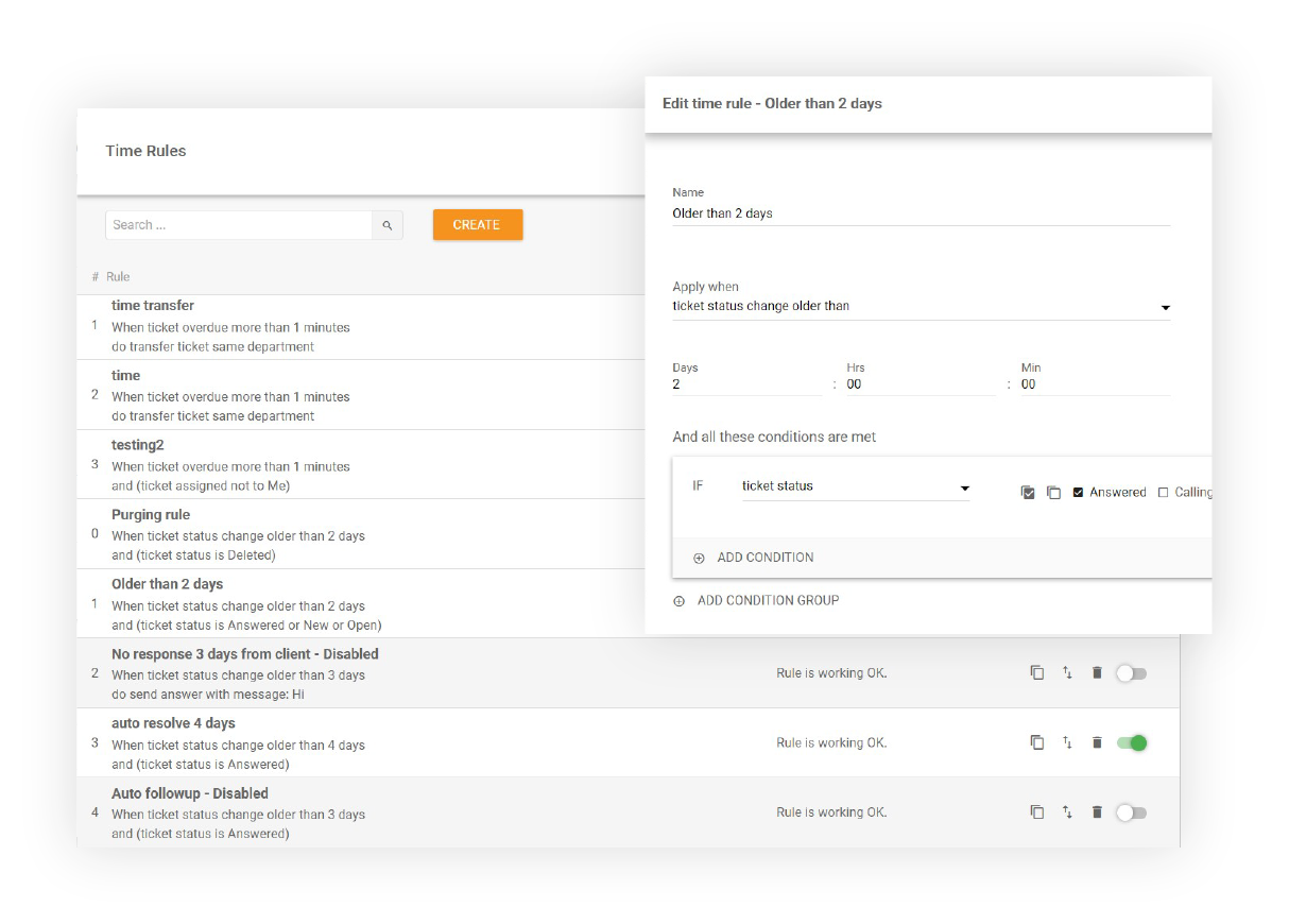时间规则可视化