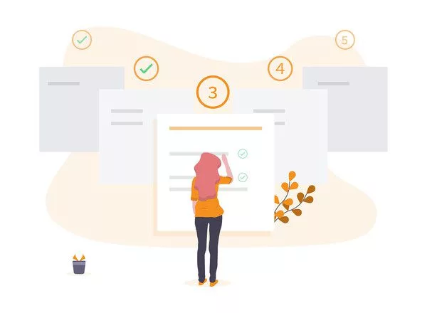 引导客户完成购物