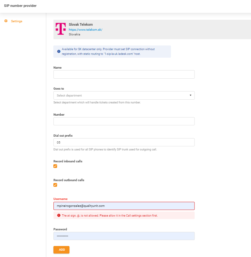 Slovak Telekom凭证