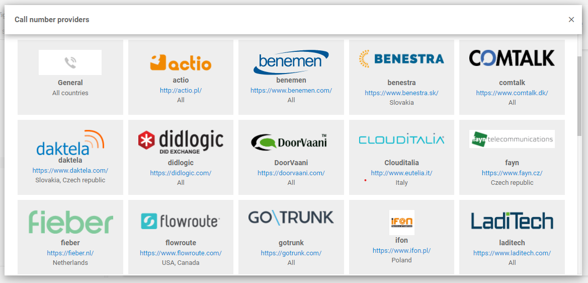 Magenta VoIP与LiveAgent的集成