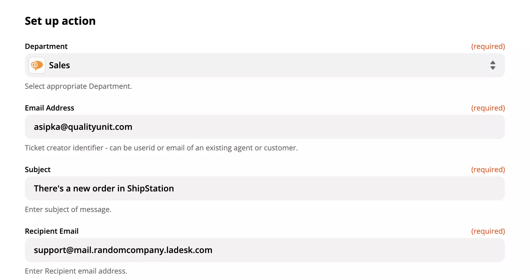 LiveAgent操作配置