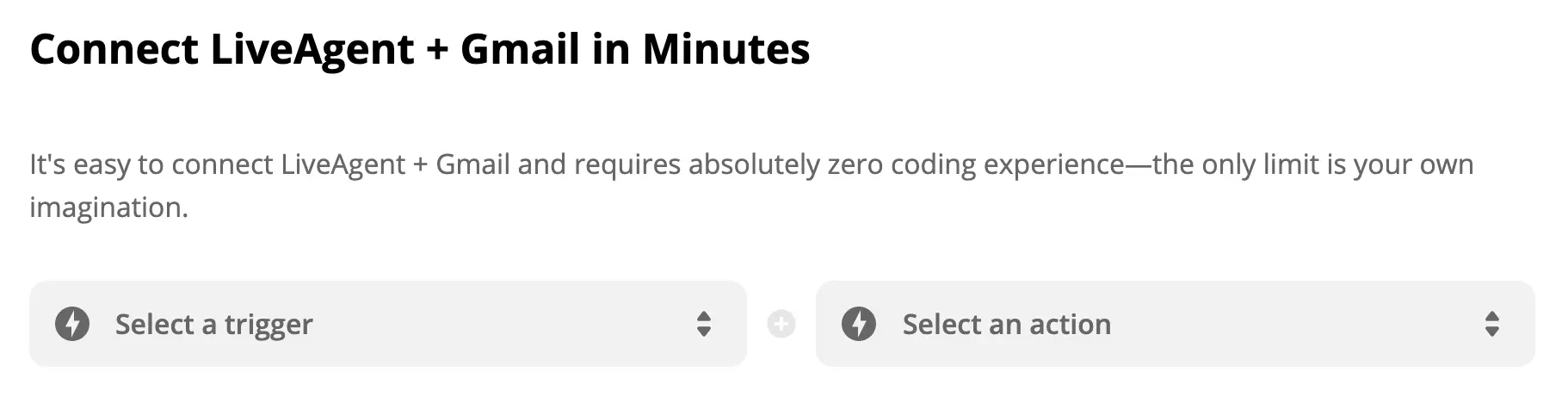 触发器和操作选择