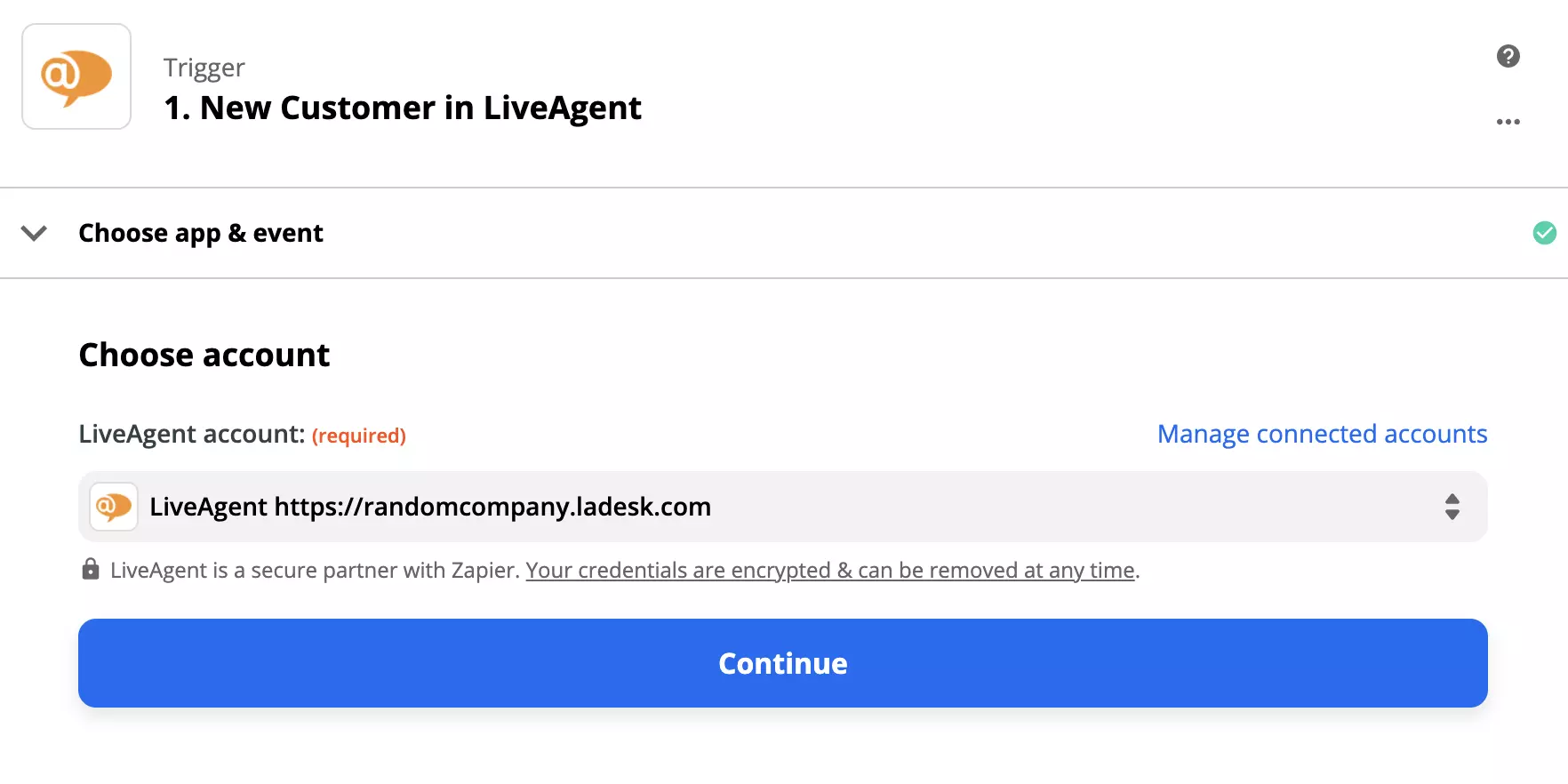 LiveAgent 触发器设置