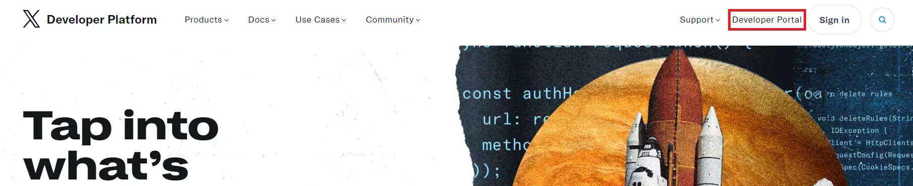 Twitter开发者平台