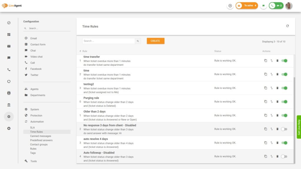 自动化规则以提高生产力