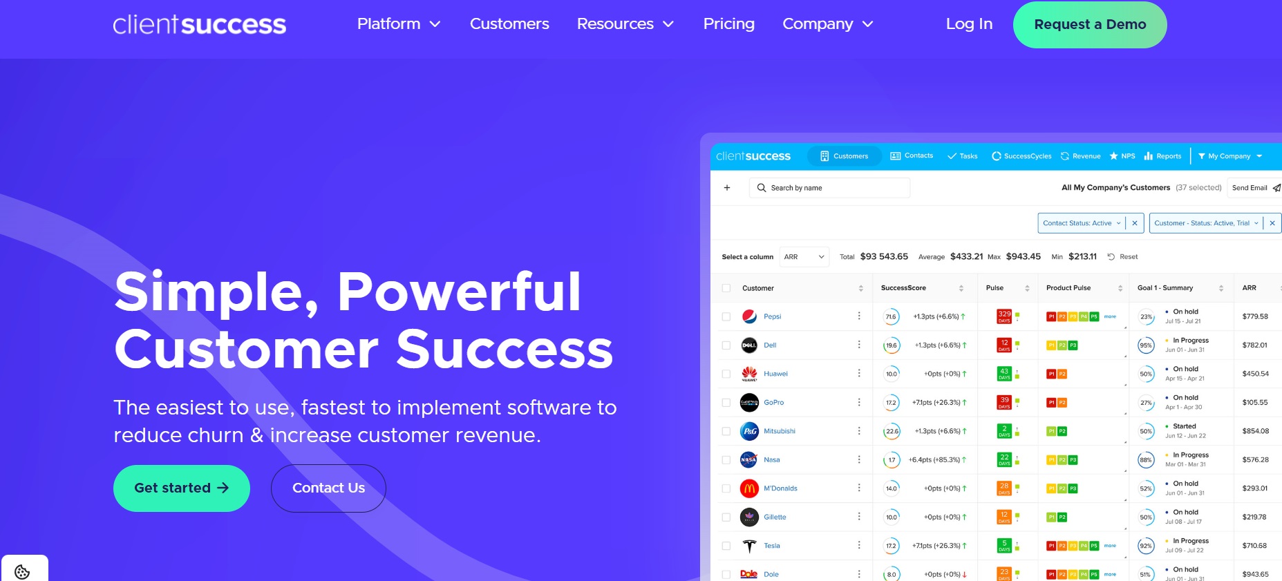 Clientsuccess 主页