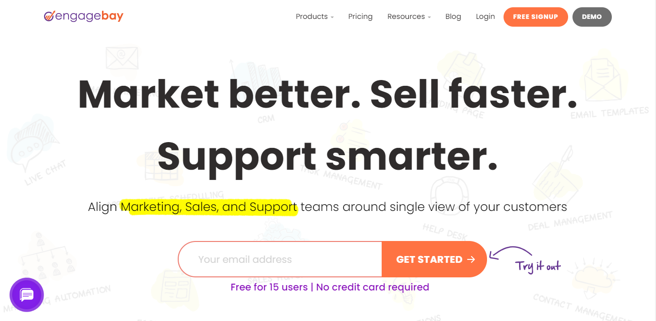 EngageBay CRM 软件