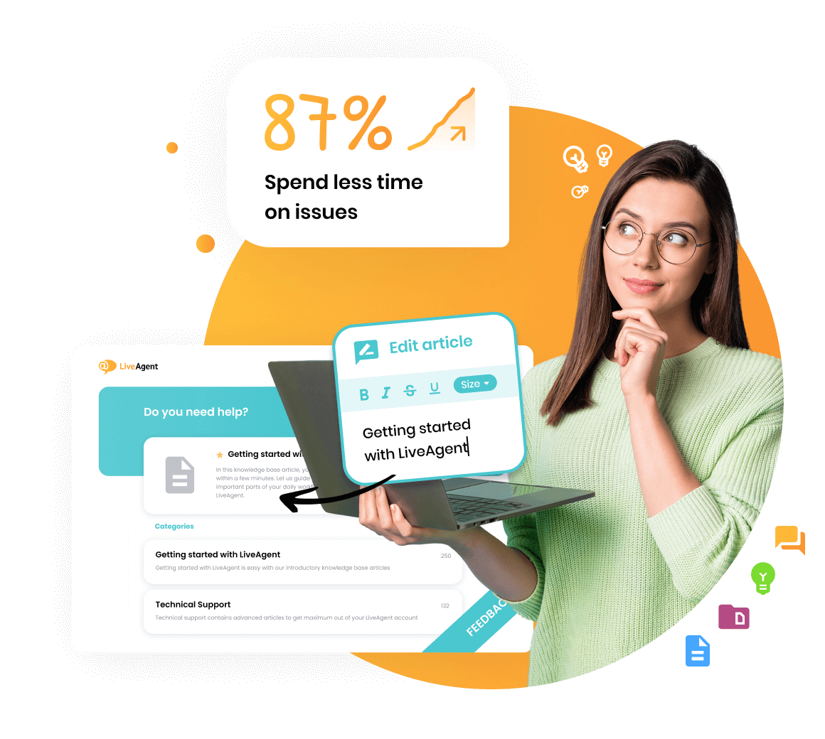 70%的客户更喜欢自助服务而不是联系支持