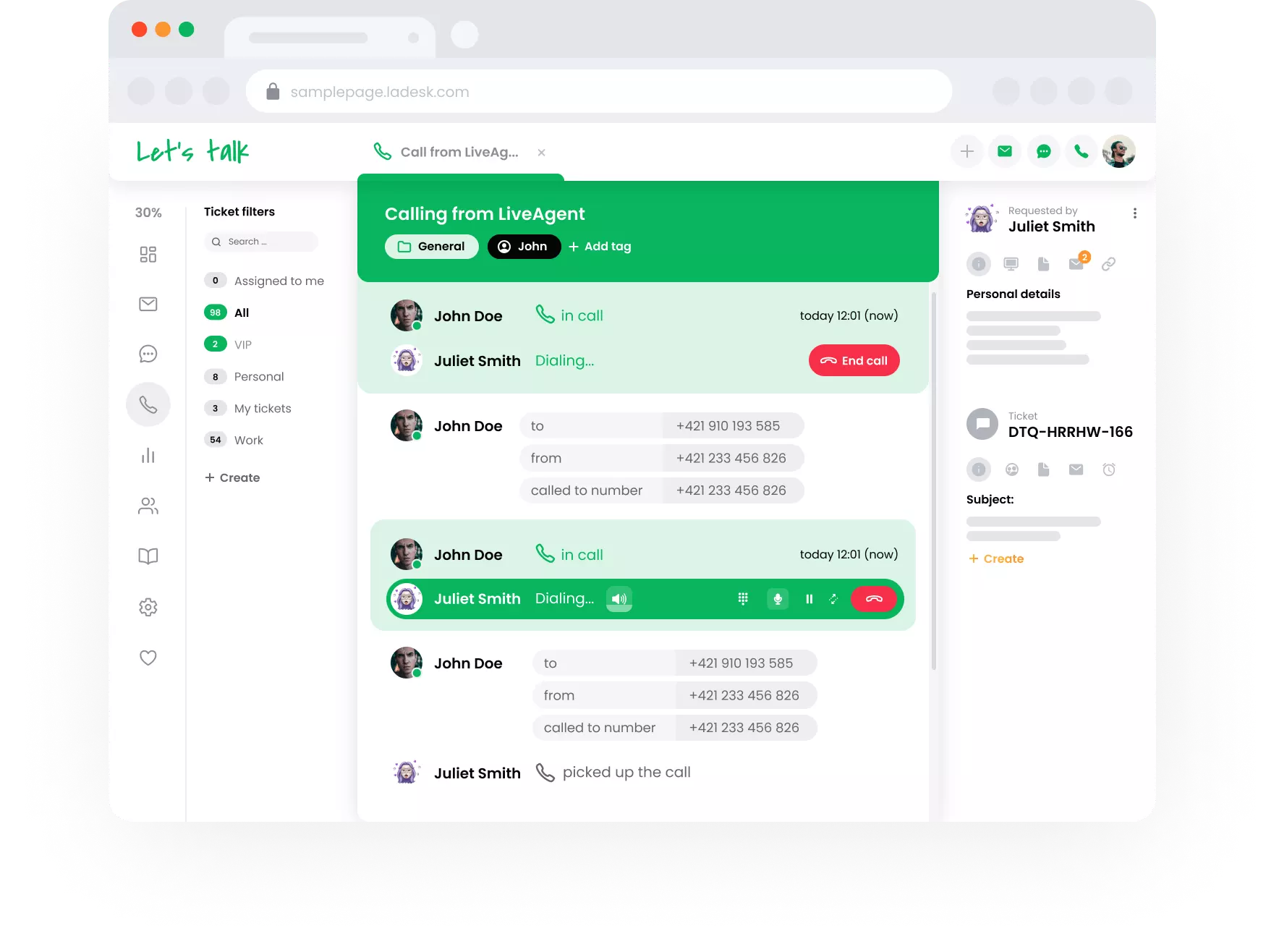 LiveAgent为您的代理人提供成功的工具