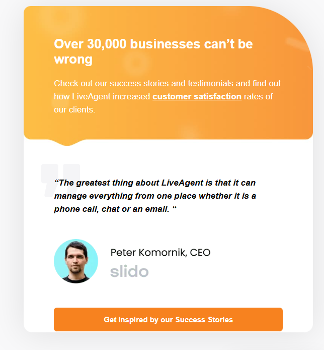 为什么公司信任 LiveAgent