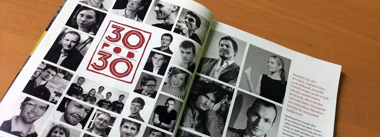 WebSupport 入选福布斯 30 岁以下