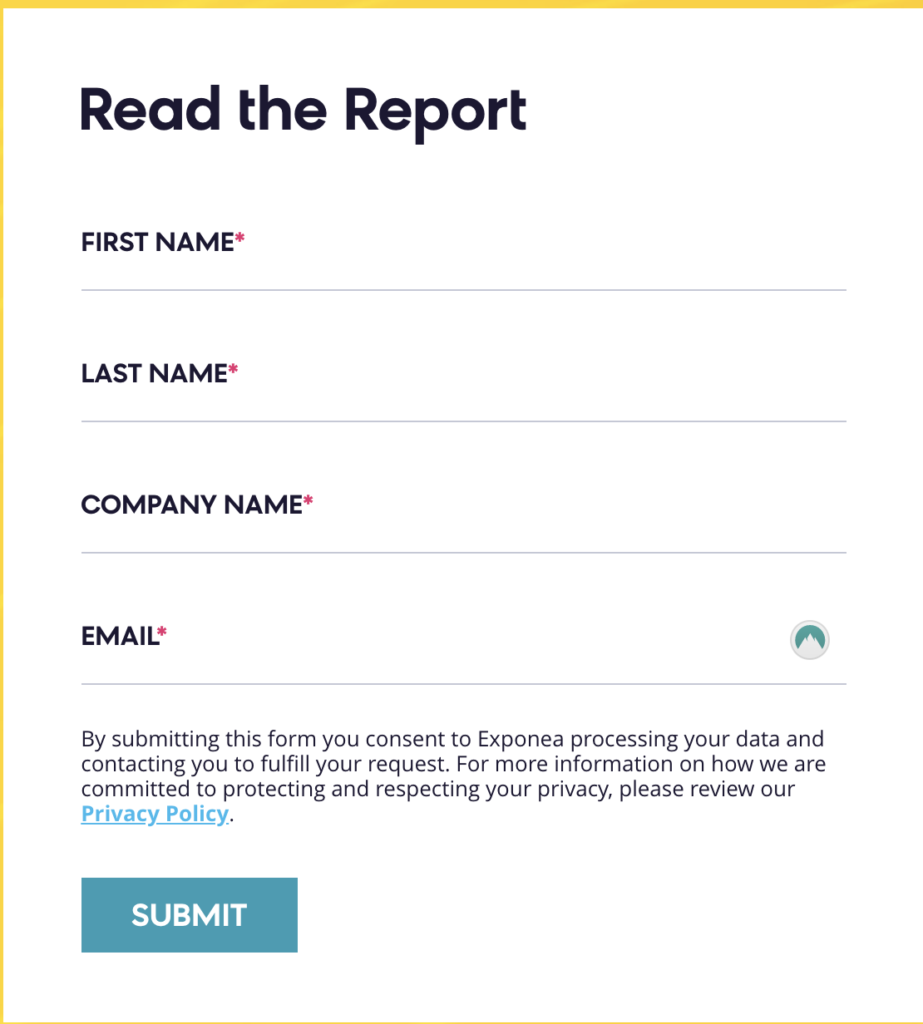 Exponea 的门控报告
