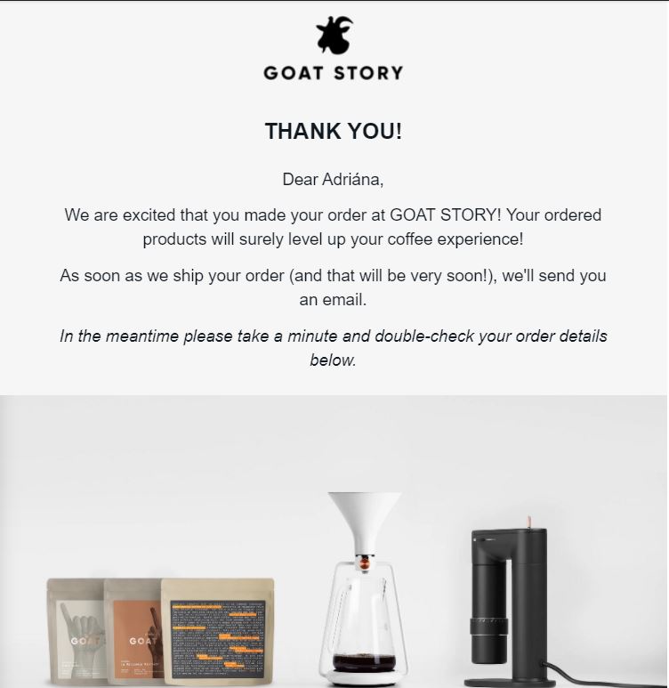 电子邮件故事示例