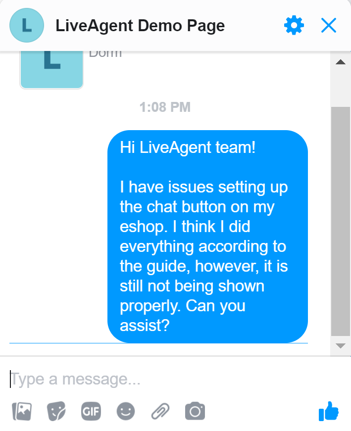 LiveAgent 演示页面桌面版