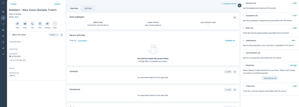 Zendesk的工单环境